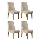 Conjunto 4 Cadeiras Curvata - Pr Móveis