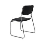 Conjunto 4 Cadeiras Dakkar Preta Para Mesa De Jantar