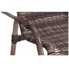 Conjunto 4 Cadeiras De Área Em Junco Capuccino Fortmix