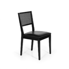 Conjunto 4 Cadeiras De Jantar Estofada Em Madeira Íris Em Tel