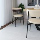 Conjunto 4 Cadeiras De Jantar Kyta Tecido Mesclado Est.preta