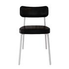 Conjunto 4 Cadeiras De Jantar Revestimento Sintetico Alloa Es