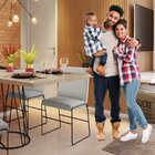 Conjunto 4 Cadeiras De Linho Para Sala De Jantar Dubai Cinza