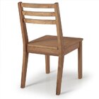 Conjunto 4 Cadeiras De Madeira Doha
