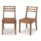 Conjunto 4 Cadeiras De Madeira Doha