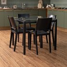 Conjunto 4 Cadeiras De Plástico Polipropileno Empilhável Hydr