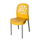 Conjunto 4 Cadeiras Deluxe Amarela Amarelo