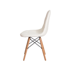 Conjunto 4 Cadeiras Eames Botonê Branca + 1 Mesa Eames 80cm B