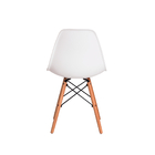 Conjunto 4 Cadeiras Eiffel Eames Branca + 1 Mesa Eames 80cm B