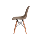 Conjunto 4 Cadeiras Eiffel Eames Nude + 1 Mesa Eames 80cm Bra