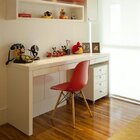 Conjunto 4 Cadeiras Eiffel Pp Base Madeira Desmontada  Vermel