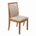 Conjunto 4 Cadeiras Em Madeira Maciça Estofadas Premium Espre