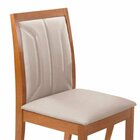 Conjunto 4 Cadeiras Em Madeira Maciça Estofadas Premium Espre