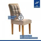 Conjunto 4 Cadeiras Estofadas Madri Ypê