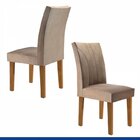 Conjunto 4 Cadeiras Estofadas Moscou Ypê