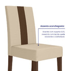 Conjunto 4 Cadeiras Linea Poliman Móveis