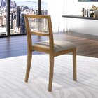 Conjunto 4 Cadeiras Madeira Maciça Ônix Tradição Móveis Natur