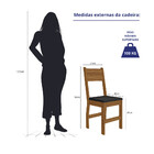 Conjunto 4 Cadeiras Milano Poliman Móveis