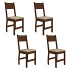 Conjunto 4 Cadeiras Milano Poliman Móveis