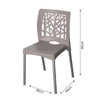 Conjunto 4 Cadeiras Nature Nude Nude