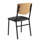 Conjunto 4 Cadeiras Para Sala De Jantar Confort Preto