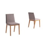 Conjunto 4 Cadeiras Para Sala De Jantar Dima Capuccino