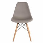Conjunto 4 Cadeiras Para Sala De Jantar Eames Eiffel Dkr Cinza