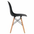 Conjunto 4 Cadeiras Para Sala De Jantar Eames Eiffel Dkr Preto