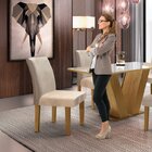 Conjunto 4 Cadeiras Para Sala De Jantar Espanha Ypê