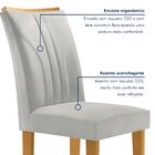 Conjunto 4 Cadeiras Para Sala De Jantar Laguna Espresso Móvei