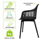 Conjunto 4 Cadeiras Para Sala De Jantar Montreal Marcela Esto