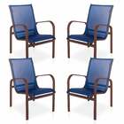 Conjunto 4 Cadeiras Para Varanda, Área Externa, Gourmet E Jar