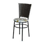 Conjunto 4 Cadeiras Preta Para Cozinha Hawai Café Com Assento