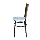 Conjunto 4 Cadeiras Preta Para Cozinha Hawai Cappuccino Com A