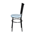 Conjunto 4 Cadeiras Preta Para Cozinha Hawai Com Assento Pers