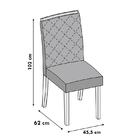 Conjunto 4 Cadeiras Sara - Pr Móveis