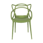 Conjunto 4 Cadeiras Solna Allegra De Polipropileno Verde