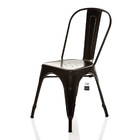 Conjunto 4 Cadeiras Tolix - Cinza Escuro - Kza Bela