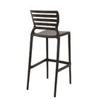 Conjunto 4 Cadeiras Tramontina Sofia Alta Bar Em Polipropilen