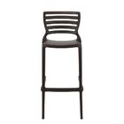 Conjunto 4 Cadeiras Tramontina Sofia Alta Bar Em Polipropilen