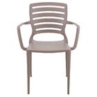 Conjunto 4 Cadeiras Tramontina Sofia Em Polipropileno Encosto