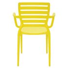 Conjunto 4 Cadeiras Tramontina Sofia Em Polipropileno Encosto