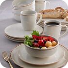 Conjunto 4 Canecas Chá Cerâmica Caoba 379ml Bege