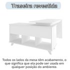 Conjunto 4 Escrivaninhas Retrô Em L Para Escritório E Home Of