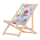 Conjunto 4 Espreguiçadeiras Preguiçosa Dobrável Sem Braço Mad