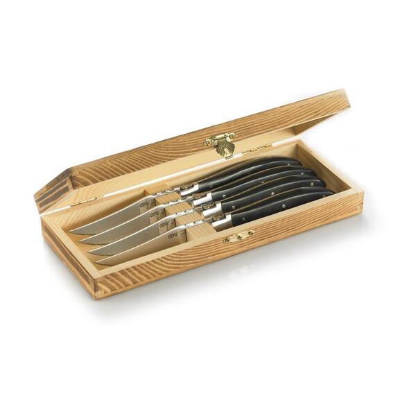 Conjunto 4 Facas Para Carne Lamina Japonesa Gefu 13940