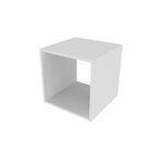 Conjunto 4 Nichos E 4 Prateleiras Kit Cubos  Branco