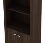 Conjunto 4 Peças Com Escrivaninha, Estante Livreiro, Com 2 Po