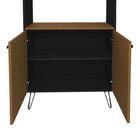 Conjunto 4 Peças Com Escrivaninha Retrô, Armário Alto, Baixo