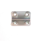 Conjunto 4 peças Junção Dobrada 40x20x1mm Aço Galvanizado Minubras